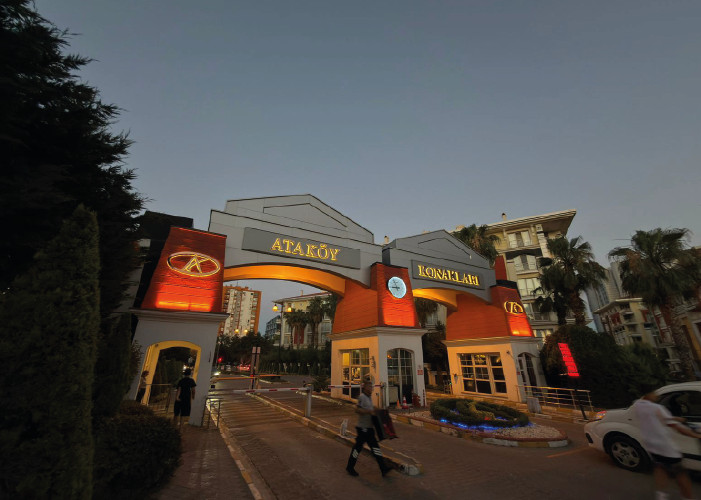 Ataköy Konakları Işıklı Tabela ve Yerleşim Totemi Projesi